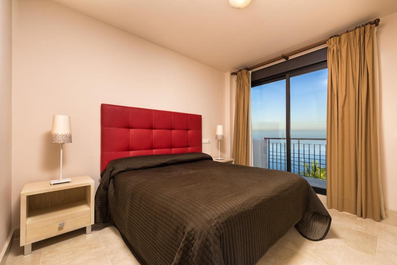 Apartamento vista mar frontal garaje y WiFi Torrox Exterior foto